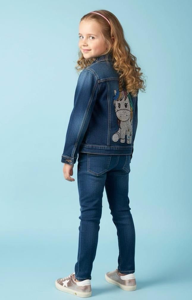 Chaqueta Infantil Denim Unicornio