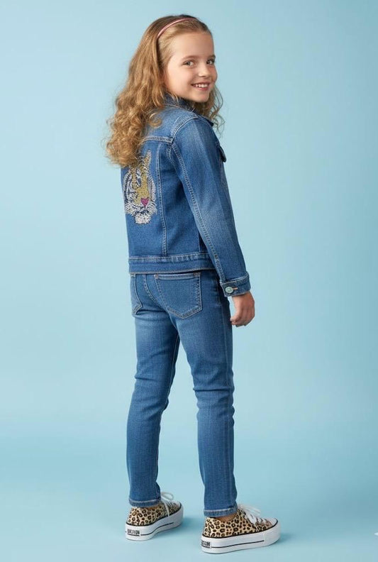 Chaqueta Infantil Denim Tigre