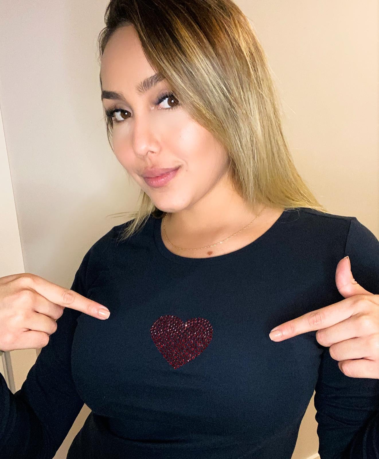 Camiseta Red Heart